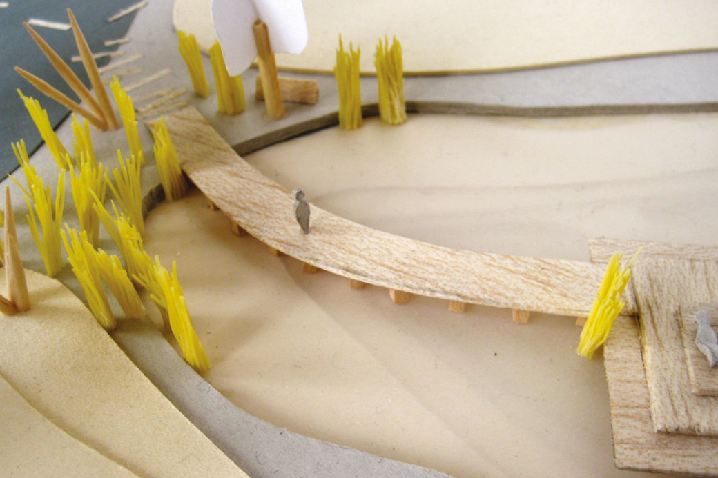 Berit Trebesch Modellbau Detail Handwerk Gartenplanung Landschaftsarchitektur